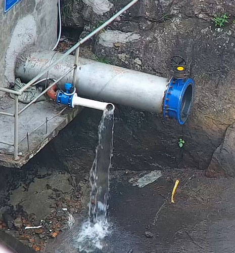 磐安小水電生態流量泄放監測