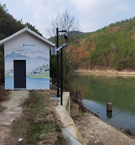東陽“美麗山塘”水位監測