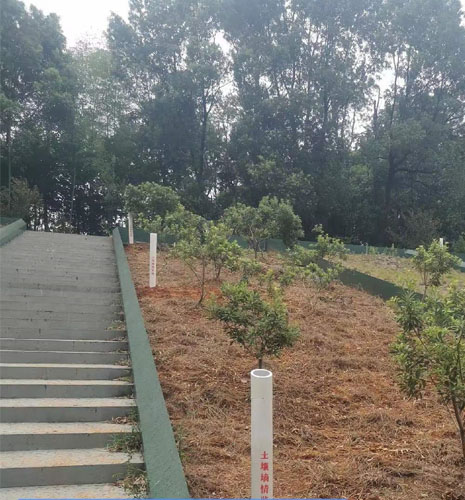 蘭溪市上華坡面徑流場土壤水分監測